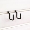 Double 2 x 1 Steel Hook