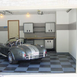 Garage Floor Tiles and Slatwall Panels