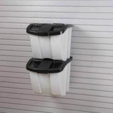 HandiWall Recycle Center with Lids