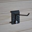 Turnlock 5 inch Single Hook on slatwall panels