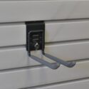 Heavy Duty universal hook on slatwall panels