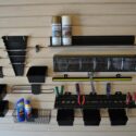Work Center Kit for Slatwall Panels with props