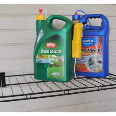 Steel 14 x 24 Slatwall Shelf