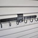 slatwall hook rack on panels